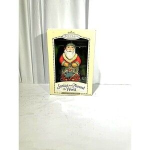 NEW 2004 Santas From Around The World Hallmark Keepsake Christmas Ornament USA